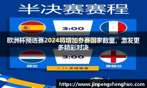 欧洲杯预选赛2024将增加参赛国家数量，激发更多精彩对决